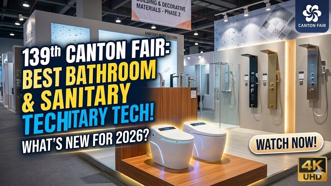 Sanitary and Bathroom Equipment on the 139th Canton Fair 