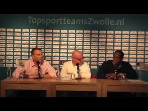 Persconferentie Landstede Basketbal - SPM Shoeters