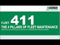 Webinar Fleet 411 The 4 Pillars Of Fleet Maintenance