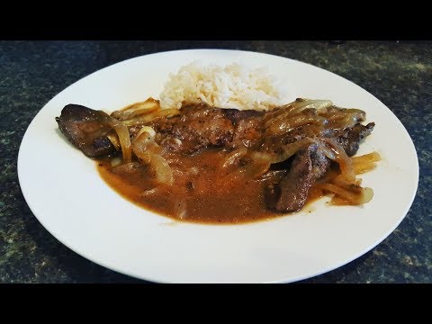 Beef Liver And Onions Recipe/ How To Make Liver And...