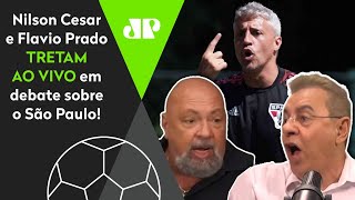 Nilson e Flavio batem boca sobre o São Paulo: “Se o Crespo fizer isso, vai azedar”