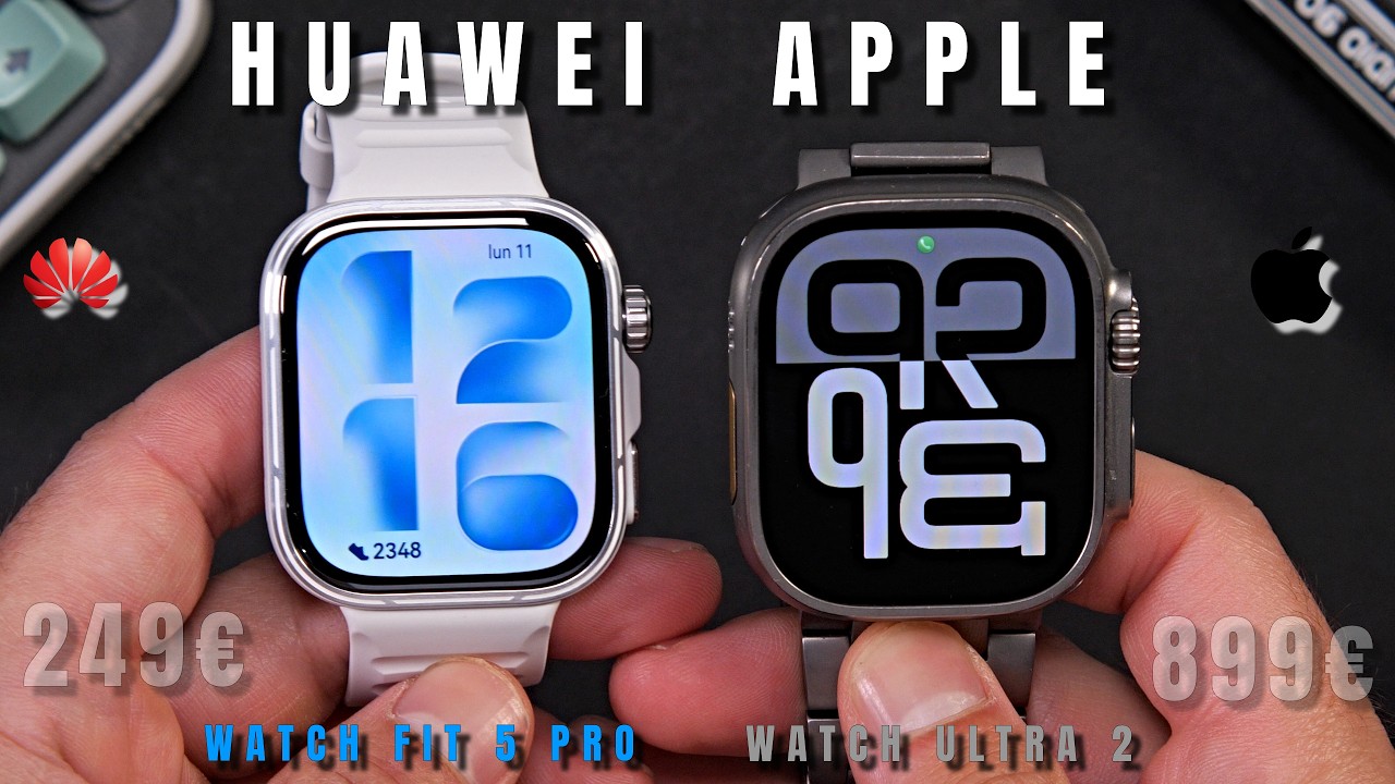 Huawei Watch FIT 5 Pro vs Apple Watch Ultra ⌚ ¿Cuál es la elección más  inteligente? | Comparativa