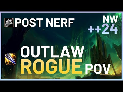 2 CHESTED +24 Necrotic Wake | Tsukima High M+ Rogue POV