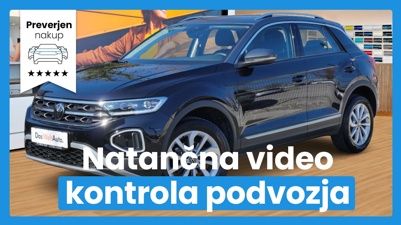 Volkswagen T-Roc 1.5 TSI Style DSG - SLO - DIG. ŠTEVCI - KAMERA
