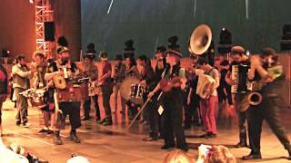 Emperor Norton's Stationary Marching Band @ EMP Sky Church Pt 1. HonkFest West 2012