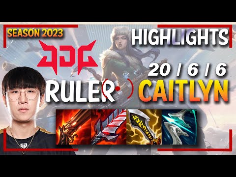 JDG Ruler CAITLYN vs DRAVEN - HIGHLIGHTS