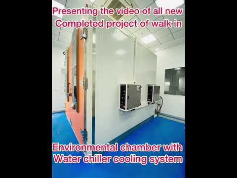 Walk in chambers from puf & rockwool panels