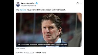 The Cult of Hockey's Oilers with bold moves on Babock, Murphy, Dickinson podcast