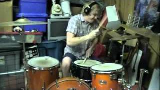 The Blood Brothers - Set Fire to the Face on Fire drum cover