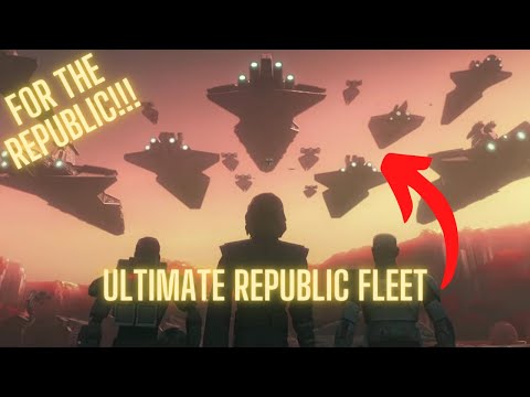 Star Wars Republic Fleet Lineup!