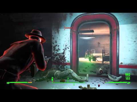 Fallout 4 PS4 - The Silver Shroud - Final - Kill Sinjin in Milton General Hospital