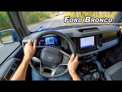 2021 Ford Bronco 2-Door Sasquatch - Real World Driving Impressions (POV Binaural Audio)