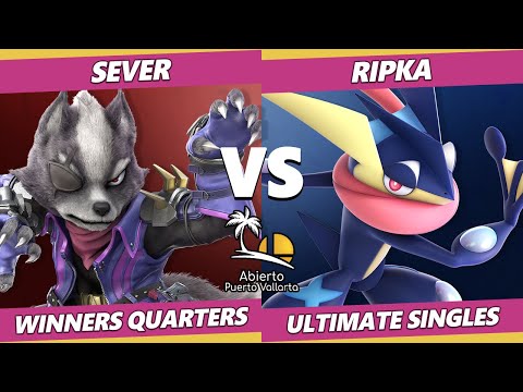 Abierto Puerto Vallarta Winners Quarters - SeveR (Wolf) Vs Ripka (Greninja) SSBU Ultimate Tournament