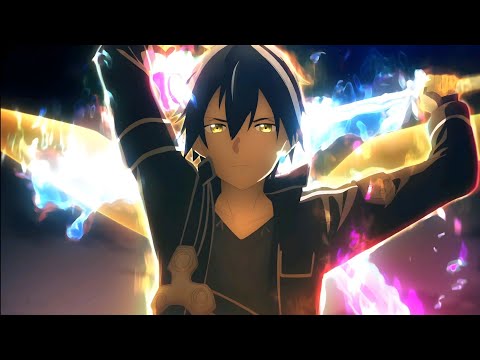 Kirito vs Gabriel - Sword Art Online Alicization - War of Underworld | 4k | 48 FPS |