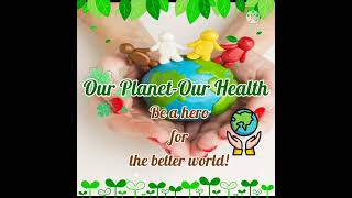 World Health Day 2022 Theme|Our Planet Our Health|World Health day status video#shorts#youtubeshorts