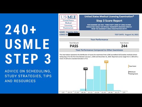 How I scored 240+ on USMLE Step 3 | Advice, Study strategies, Tips & Resources