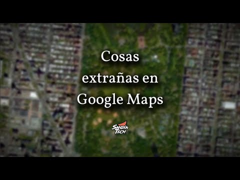 Strange things on Google Maps