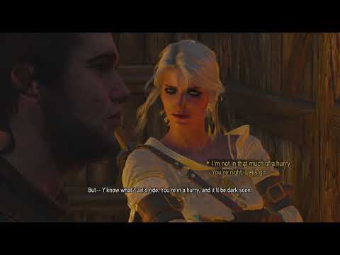 The Witcher 3 Wild Hunt Part 63 Ciri escapes the Wild Hunt