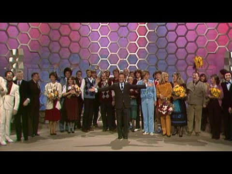 Dalli Dalli (November 1981) Hans Rosenthal, Tommi Ohrner, Uschi Glas, Karel Gott, Tony Marshall etc.