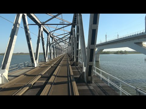 Train cab ride; Rotterdam (Waalhaven Zuid yard)-Venlo (20250412)