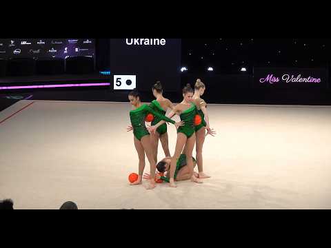 Group Team Ukraine 5 Balls Final 27,150🥇 - International Senior Tournament FIG "Miss Valentine 2026"