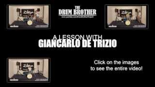 Giancarlo de Trizio (The Book of Mormon touring drummer) - MENU | The DrumHouse