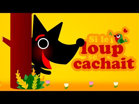 Si le petit loup se cachait 🙈🙈🙈 Petites comptines pour bébé avec paroles
