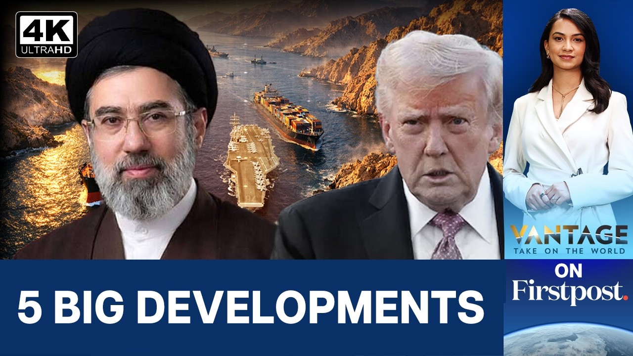 Iran Seizes Ships in Hormuz as Trump Extends Ceasefire | US Iran War | Vantage on Firstpost | 4K