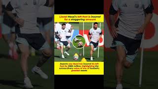 Download lagu Lionel Messi’s left foot is insured for an insane $880 MILLION! 🤯⚽️ mp3