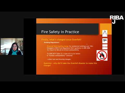 RIBAJ Webinar: Fire Safety in Practice – the Building Safety Bill and Role of the Principal Designer