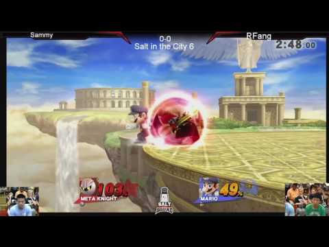 SitC6 Sm4sh Singles - WSF : RFang (Mario) vs Sammy (Meta Knight) Part 1