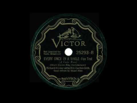 Every Once In A While - Richard Himber and His Ritz-Carlton Hotel Orchestra - 1936 - HQ Sound