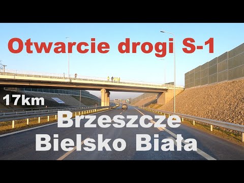 Otwarcie drogi S -1  Brzeszcze - Bielsko Biała