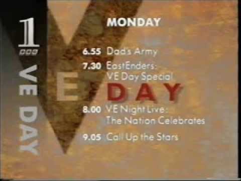 BBC1 VE Day 50th anniversary schedule May 8,1995