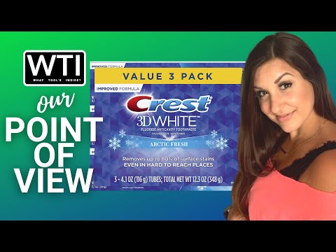 Crest 3D Whitening Toothpaste - WTI product video review