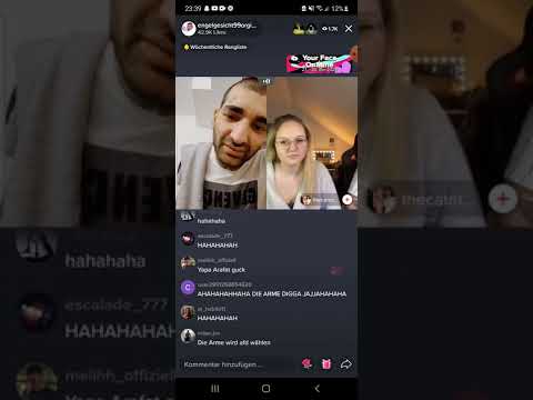 Engelsgesicht live mit "POLIZISTIN" 👮‍♀️🤣