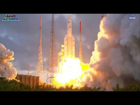 VOL VA254 - Eutelsat Quantum/StarOne D2 decollage takeoff liftoff - Ariane 5 - Kourou - Launch - CSG