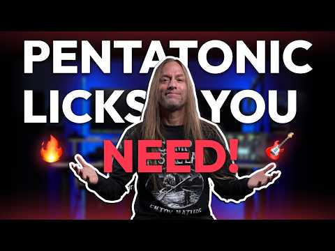Top 3 Pentatonic Licks That Will Instantly Improve Your Guitar Solos