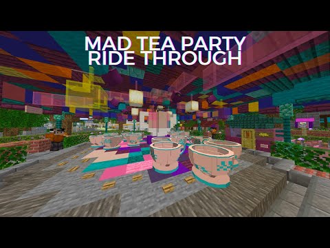 Insane Minecraft Ride at Magic Kingdom!