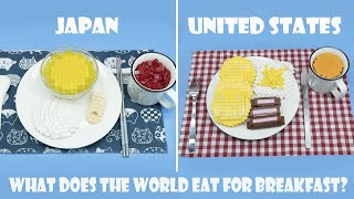 What Does the World Eat for Breakfast? / Lego In Real Life / Stop Motion Cooking & ASMR