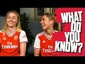 NAME OSCAR-WINNING MOVIES | Leah Williamson v Jordan Nobbs | Arsenal Women