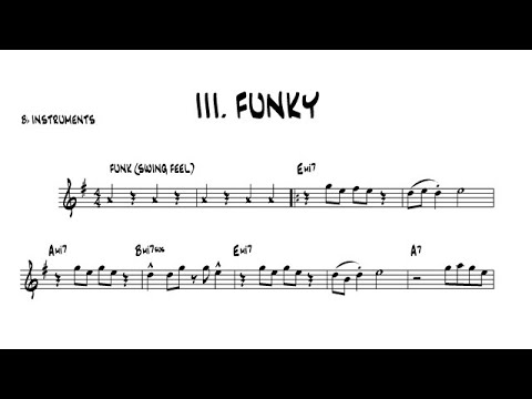 Funky [TENOR SAX] [bob mintzer]
