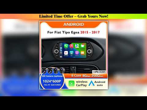 Must Buy For Fiat TIPO EGEA 2015 2017 Android 15 Auto Car Radio GPS Navigation Multimedia Video