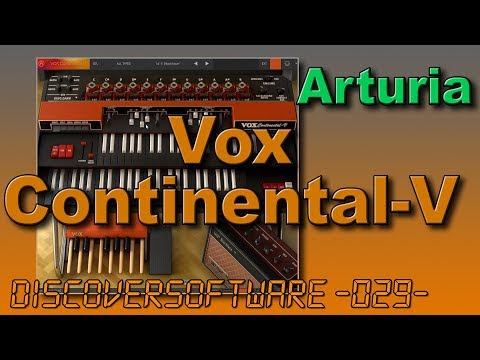 DiscoverSoftware // Arturia - Vox Continental-V