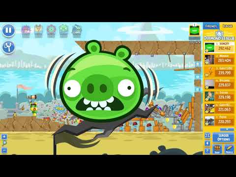 Angry Birds Friends Tournament 294-B Level 1 POWER UP Walkthrough