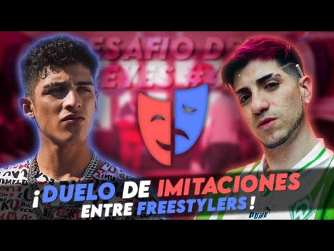 ¡DUELO DE IMITACIONES ENTRE FREESTYLERS! | DESAFÍO DE REYES #4