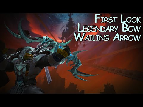 Sylvanas Wailing Arrow | First Look Legendary Bow Ability and Animation