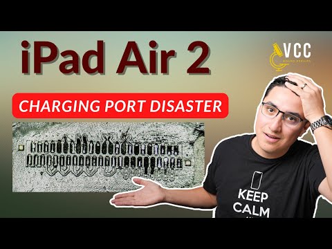 iPad Air 2 Charging Port with Ripped Pads. Can I Fix This Motherboard?