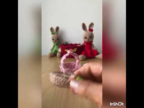 Coșulețe croșetate de Paște - (modelul I -) și nu numai ￼- 🎁🧺💐🧺 . Cestino all’uncinetto! 🧺