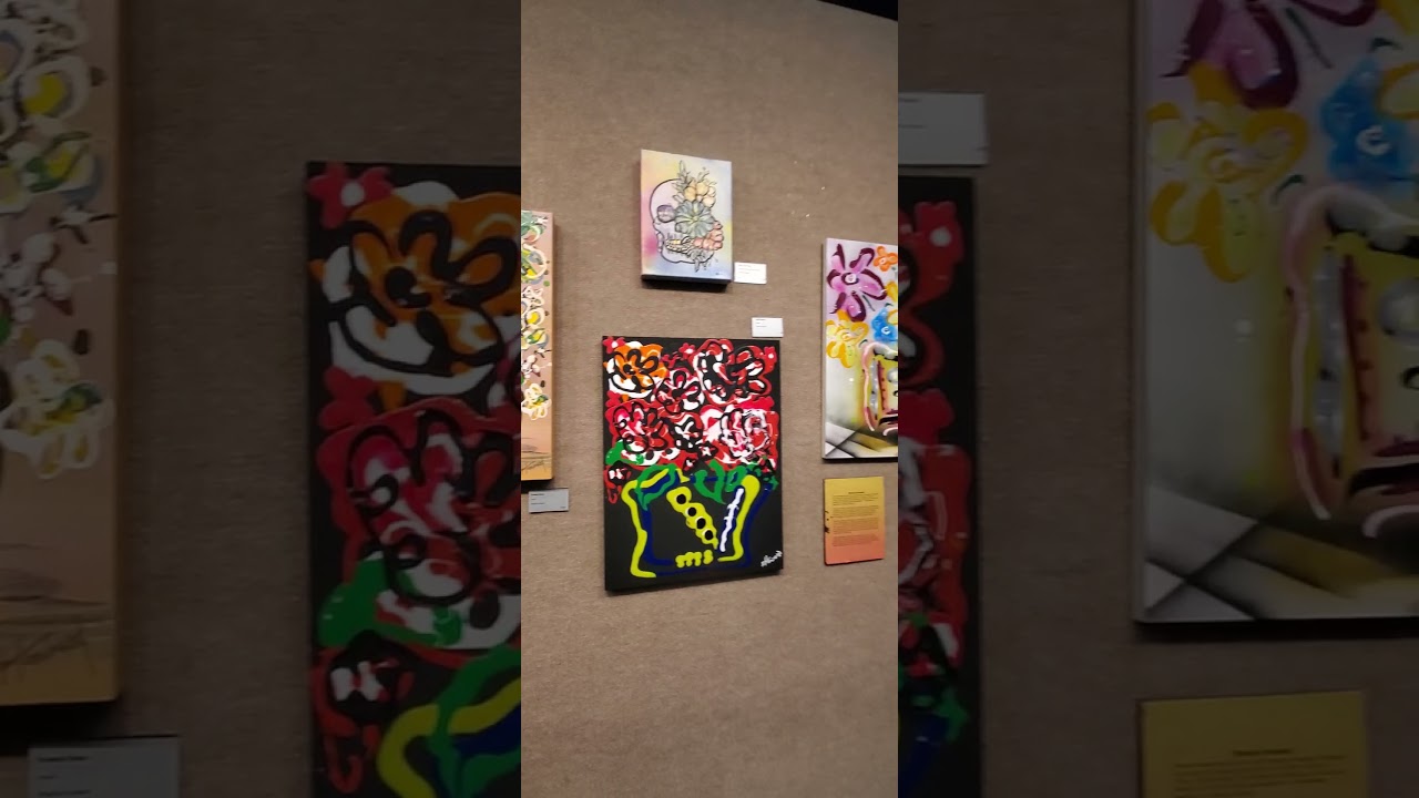 A glimpse of the Winnsboro TX Bloom celebration from the art center. #Texas